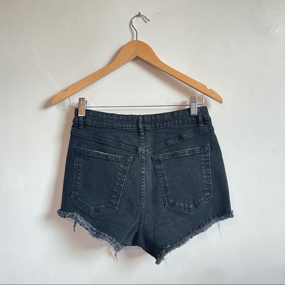Zara | High rise denim shorts - Picture 4 of 10